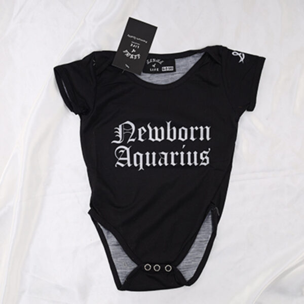 Aquarius Newborn Onesie