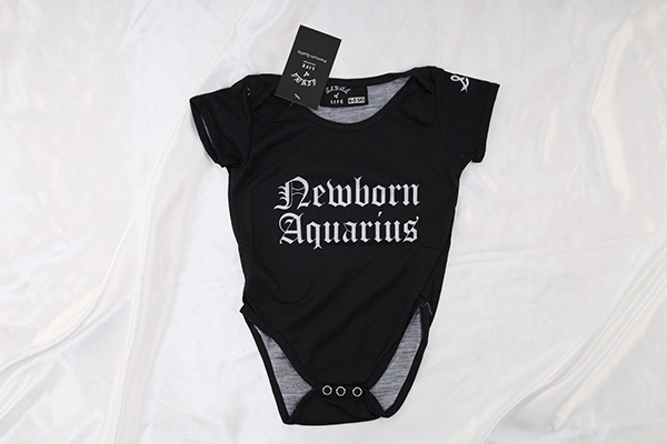 Aquarius Newborn Onesie