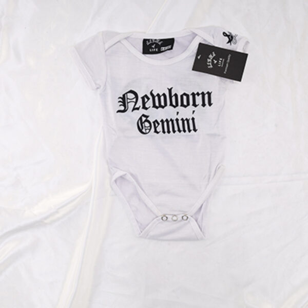 Gemini Newborn Onesie