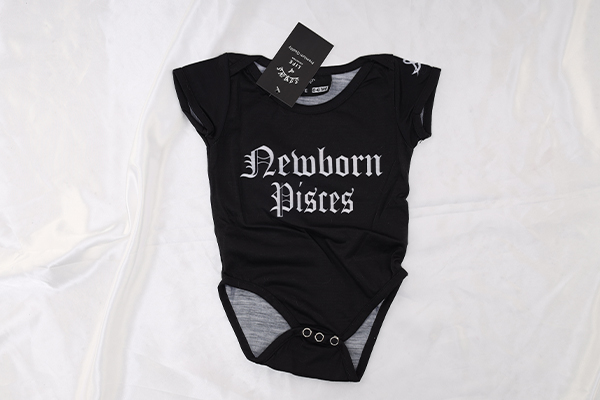 Pisces Newborn Onesie